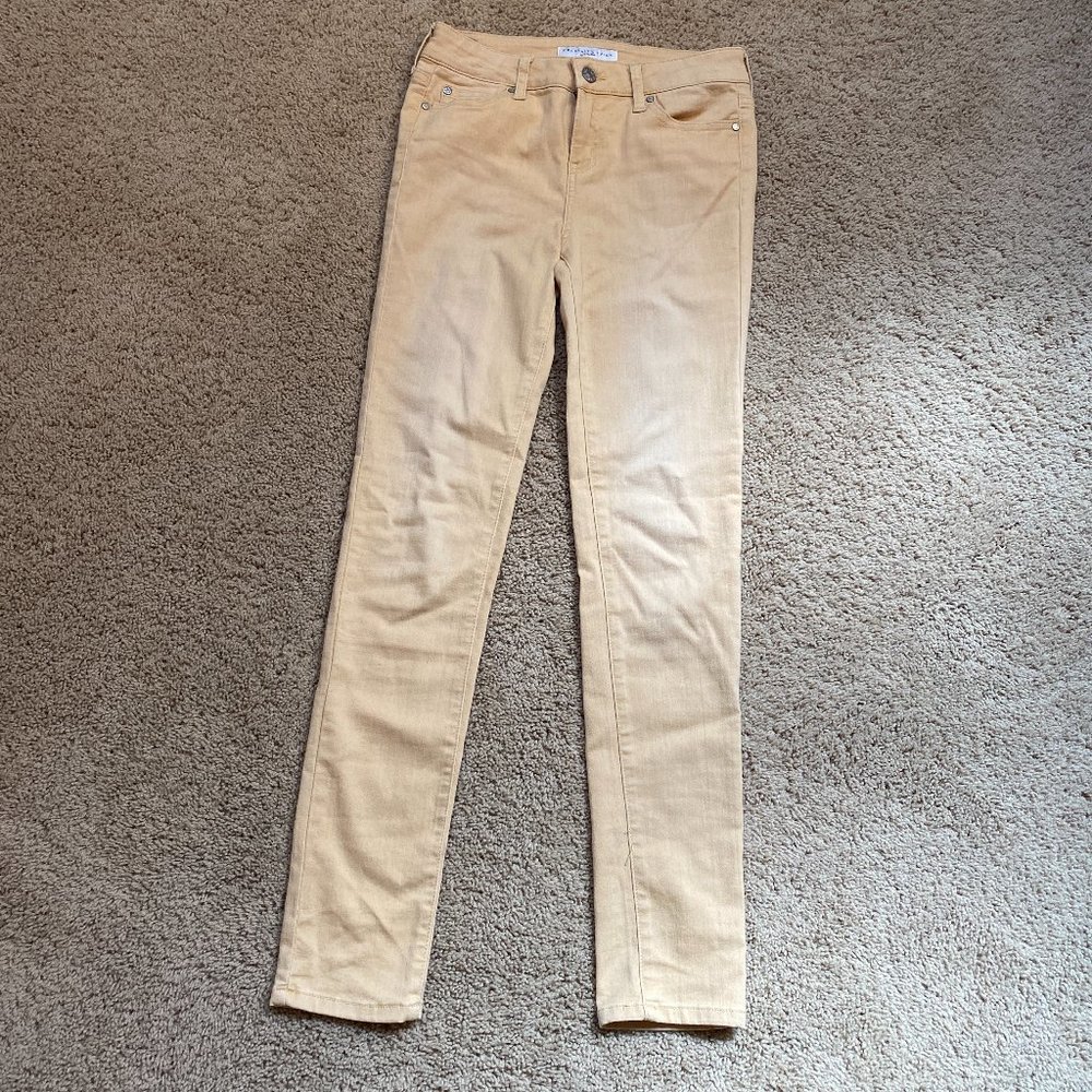 Girls Pastel Yellow Celebrity Pink Jeans (14)